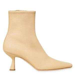 Loeffler Randall Thandy Bisque Ankle Boot/Bootie NWOB 8.5 Pointed Square Toe